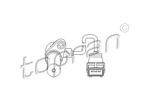 TOPRAN 206 203 RPM jutiklis, variklio valdymas 
 Variklis -> Variklio elektra
62 38 395, 90540188