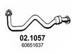 ASSO 02.1057 išleidimo kolektorius 
 Išmetimo sistema -> Išmetimo vamzdžiai
0060651637, 60651637