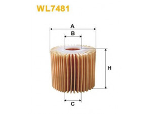 WIX FILTERS WL7481 alyvos filtras 
 Techninės priežiūros dalys -> Techninės priežiūros intervalai
0415231110