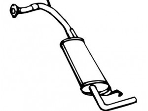 WALKER 06509 galinis duslintuvas 
 Išmetimo sistema -> Duslintuvas
18307SB2601, 18307SB2602, 18307SB3601