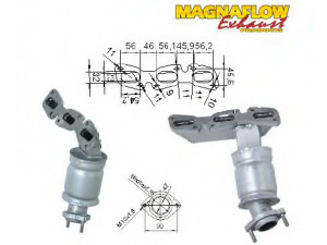 MAGNAFLOW 72513 katalizatoriaus keitiklis 
 Išmetimo sistema -> Katalizatoriaus keitiklis
1149850