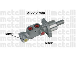 METELLI 05-0297 pagrindinis cilindras, stabdžiai 
 Stabdžių sistema -> Pagrindinis stabdžių cilindras
4601.H5, 4601.H5