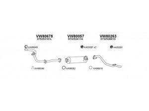 VENEPORTE 800509 išmetimo sistema 
 Išmetimo sistema -> Išmetimo sistema, visa