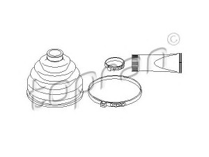 TOPRAN 108 931 gofruotoji membrana, kardaninis velenas 
 Ratų pavara -> Gofruotoji membrana
441 498 203AS, 441 498 203AS, 441 498 203AS