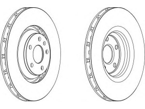 FERODO DDF1847C stabdžių diskas 
 Stabdžių sistema -> Diskinis stabdys -> Stabdžių diskas
8J0615301, 8J0615301G