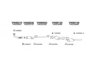 VENEPORTE 800224 išmetimo sistema 
 Išmetimo sistema -> Išmetimo sistema, visa