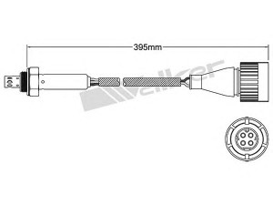 WALKER PRODUCTS 250-24801 lambda jutiklis 
 Išmetimo sistema -> Lambda jutiklis
11 78 1 738 282