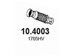 ASSO 10.4003 išleidimo kolektorius 
 Išmetimo sistema -> Išmetimo vamzdžiai
1705HV