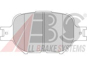 A.B.S. 37223 stabdžių trinkelių rinkinys, diskinis stabdys 
 Techninės priežiūros dalys -> Papildomas remontas
04465-13030, 04465-20500, 04465-20570