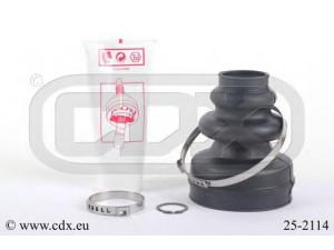 CDX 25-2114 gofruotoji membrana, kardaninis velenas 
 Ratų pavara -> Gofruotoji membrana