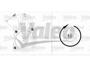 VALEO 455725 starteris 
 Elektros įranga -> Starterio sistema -> Starteris
1008813, 1027300, 1058429, 1061267