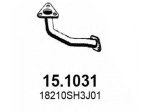 ASSO 15.1031 išleidimo kolektorius 
 Išmetimo sistema -> Išmetimo vamzdžiai
18210SH3J01, 18210SR3406, 18210SR3J02
