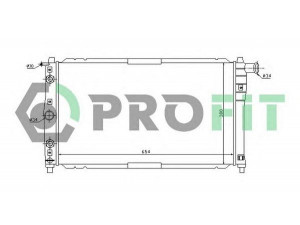 PROFIT PR 1141A1 radiatorius, variklio aušinimas 
 Aušinimo sistema -> Radiatorius/alyvos aušintuvas -> Radiatorius/dalys
96181369, 96181369