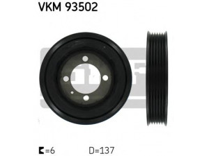 SKF VKM 93502 skriemulys, alkūninis velenas 
 Diržinė pavara -> Dirželio skriemulys
56 14 444, 6 14 426, 97251975, 97361525