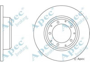 APEC braking DSK2452 stabdžių diskas 
 Dviratė transporto priemonės -> Stabdžių sistema -> Stabdžių diskai / priedai
LR018026