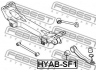 FEBEST HYAB-SF1 valdymo svirties/išilginių svirčių įvorė
55215-38000