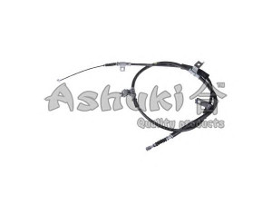 ASHUKI HRK13018 trosas, stovėjimo stabdys 
 Stabdžių sistema -> Valdymo svirtys/trosai
59770-4H300