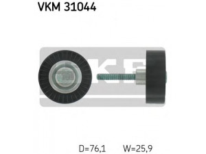 SKF VKM 31044 kreipiantysis skriemulys, V formos rumbuotas diržas 
 Diržinė pavara -> V formos rumbuotas diržas/komplektas -> Laisvasis/kreipiamasis skriemulys
1J0 145 276, 1J0 145 276 B, 6QD 145 276