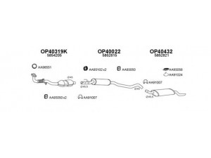 VENEPORTE 770037 išmetimo sistema