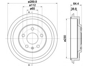 HELLA 8DT 355 302-561 stabdžių būgnas 
 Stabdžių sistema -> Būgninis stabdys -> Stabdžių būgnas
5C0609617A, 5C0609617A, 5C0609617A