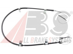 A.B.S. K15347 trosas, stovėjimo stabdys 
 Stabdžių sistema -> Valdymo svirtys/trosai
59760-1C800