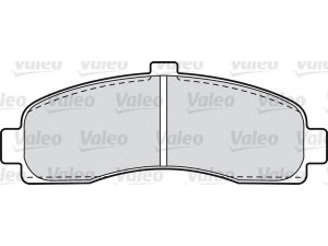 VALEO 598014 stabdžių trinkelių rinkinys, diskinis stabdys 
 Techninės priežiūros dalys -> Papildomas remontas
41060-1F025, 41060-6F625, 41060-6F626