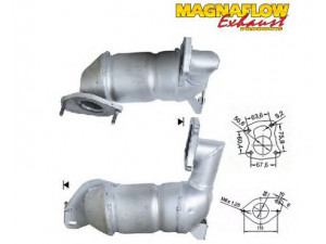 MAGNAFLOW 76303D katalizatoriaus keitiklis 
 Išmetimo sistema -> Katalizatoriaus keitiklis
8200200508