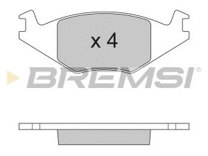 BREMSI BP2262 stabdžių trinkelių rinkinys, diskinis stabdys 
 Techninės priežiūros dalys -> Papildomas remontas
0449187606, 0449187607, 0449187609