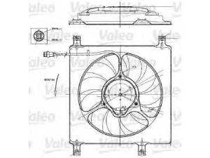 VALEO 698552 elektrovariklis, raditoriaus ventiliatorius 
 Aušinimo sistema -> Radiatoriaus ventiliatorius
09204168, 698552, 9204168, 09204168