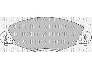 BORG & BECK BBP1723 stabdžių trinkelių rinkinys, diskinis stabdys 
 Techninės priežiūros dalys -> Papildomas remontas
425216, 425249, 425289, E172230