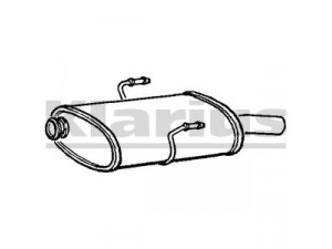 KLARIUS 231034 galinis duslintuvas 
 Išmetimo sistema -> Duslintuvas
1726SX, 1726SX