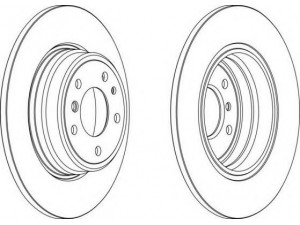 FERODO DDF553-1 stabdžių diskas 
 Dviratė transporto priemonės -> Stabdžių sistema -> Stabdžių diskai / priedai
34211157953, 34211159900, 34211159953