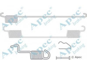 APEC braking KIT2038 priedų komplektas, stabdžių trinkelės 
 Stabdžių sistema -> Būgninis stabdys -> Dalys/priedai
