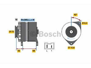 BOSCH 0 986 036 711 kintamosios srovės generatorius 
 Elektros įranga -> Kint. sr. generatorius/dalys -> Kintamosios srovės generatorius
JR775 028, JR 775028