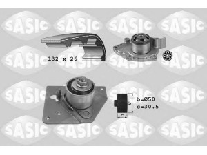 SASIC 3904032 vandens siurblio ir paskirstymo diržo komplektas 
 Aušinimo sistema -> Vandens siurblys/tarpiklis -> Vandens siurblys
MW31303112+MW30621589, 7701479043+7701477048