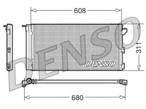 DENSO DCN09105 kondensatorius, oro kondicionierius 
 Oro kondicionavimas -> Kondensatorius
46798100, 51767143, 51767144, 51767145