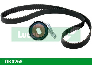 LUCAS ENGINE DRIVE LDK0259 paskirstymo diržo komplektas 
 Techninės priežiūros dalys -> Papildomas remontas