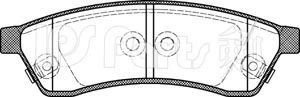 IPS Parts IBR-1W03 stabdžių trinkelių rinkinys, diskinis stabdys 
 Techninės priežiūros dalys -> Papildomas remontas
96475028, 96475028