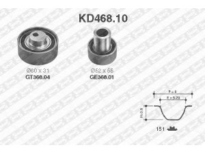 SNR KD468.10 paskirstymo diržo komplektas 
 Techninės priežiūros dalys -> Papildomas remontas
13070-D4200, 13077-D4200