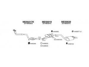 VENEPORTE 500013 išmetimo sistema 
 Išmetimo sistema -> Išmetimo sistema, visa