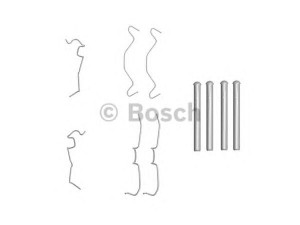BOSCH 1 987 474 331 priedų komplektas, diskinių stabdžių trinkelės