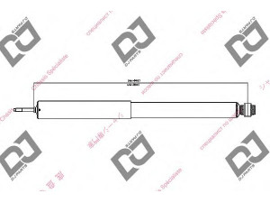DJ PARTS DS1202GT amortizatorius 
 Pakaba -> Amortizatorius
E11428700F, YL8418080AJ, YL8418080CF