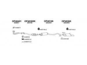 VENEPORTE 770100 išmetimo sistema 
 Išmetimo sistema -> Išmetimo sistema, visa