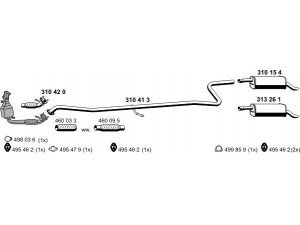 ERNST 030319 išmetimo sistema 
 Išmetimo sistema -> Išmetimo sistema, visa
