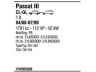 WALKER VW80308 išmetimo sistema 
 Išmetimo sistema -> Išmetimo sistema, visa