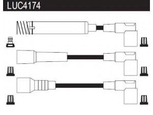 LUCAS ELECTRICAL LUC4174 uždegimo laido komplektas 
 Kibirkšties / kaitinamasis uždegimas -> Uždegimo laidai/jungtys
T269B