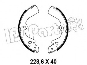 IPS Parts IBL-4134 stabdžių trinkelė 
 Stabdžių sistema -> Būgninis stabdys -> Stabdžių įdėklas/ trinkelė
44060-47L25, 44060-47L26, 44060-55L25