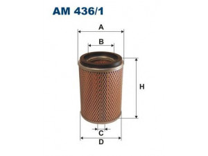 FILTRON AM436/1 oro filtras 
 Filtrai -> Oro filtras
1952999, YL4J9601BA, 1654604N00