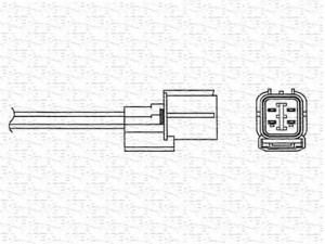 MAGNETI MARELLI 460000475010 lambda jutiklis 
 Variklis -> Variklio elektra
AMR6244