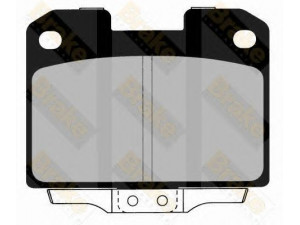 Brake ENGINEERING PA1372 stabdžių trinkelių rinkinys, diskinis stabdys 
 Techninės priežiūros dalys -> Papildomas remontas
MB895303, MR3889573, MR389573